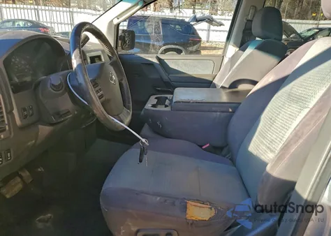 2007 Nissan Titan Xe из США, поврежденный, VIN 1N6AA07B87N215435